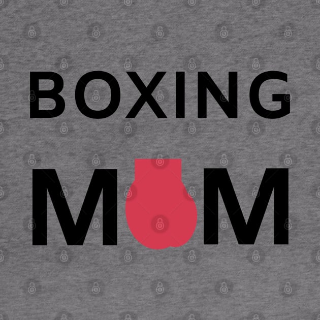 Boxing mom Funny Mothers Day Gift For Mom by Petalprints